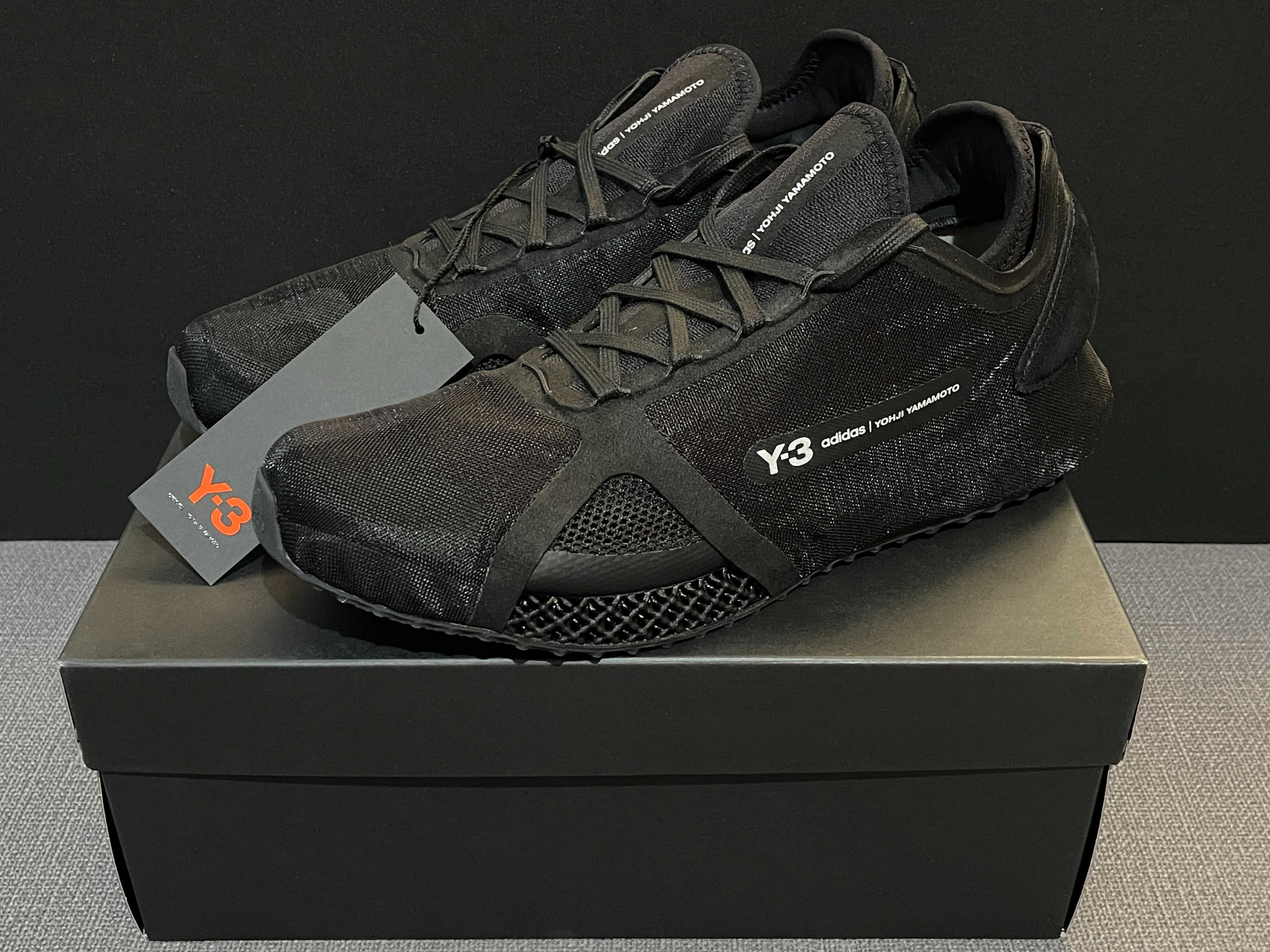 adidas Y-3 Yohji Yamamoto Runner 4D IOW Black (Factura/Garantie)