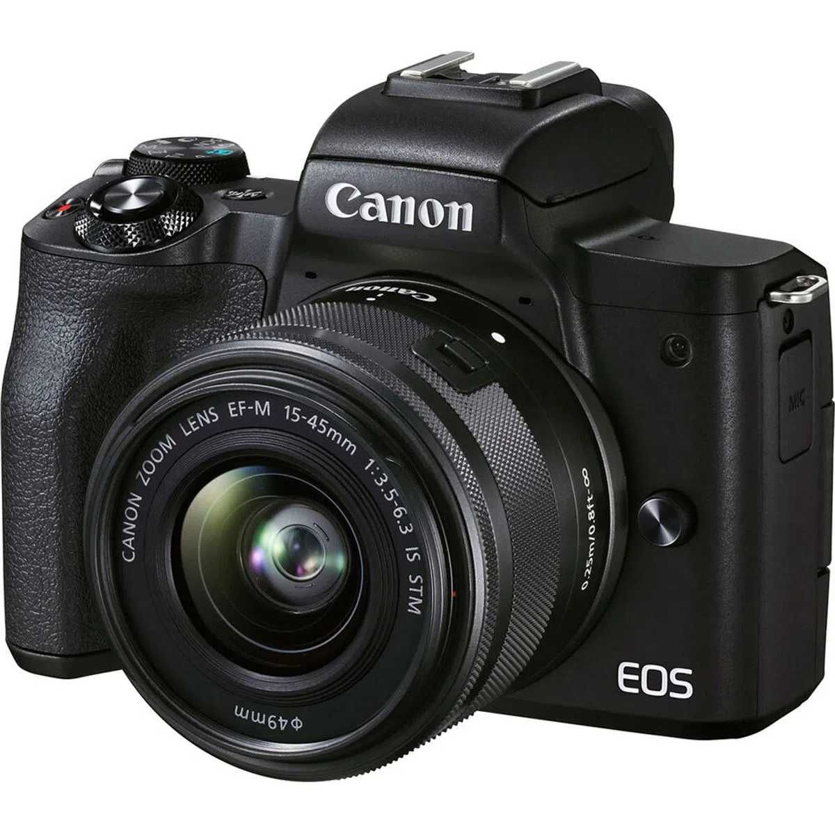 Canon m50 MK II + kit lens + 50-200mm eos-m