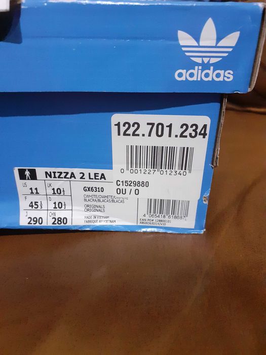 ADIDAS NIZZA 45 1/2 нови!