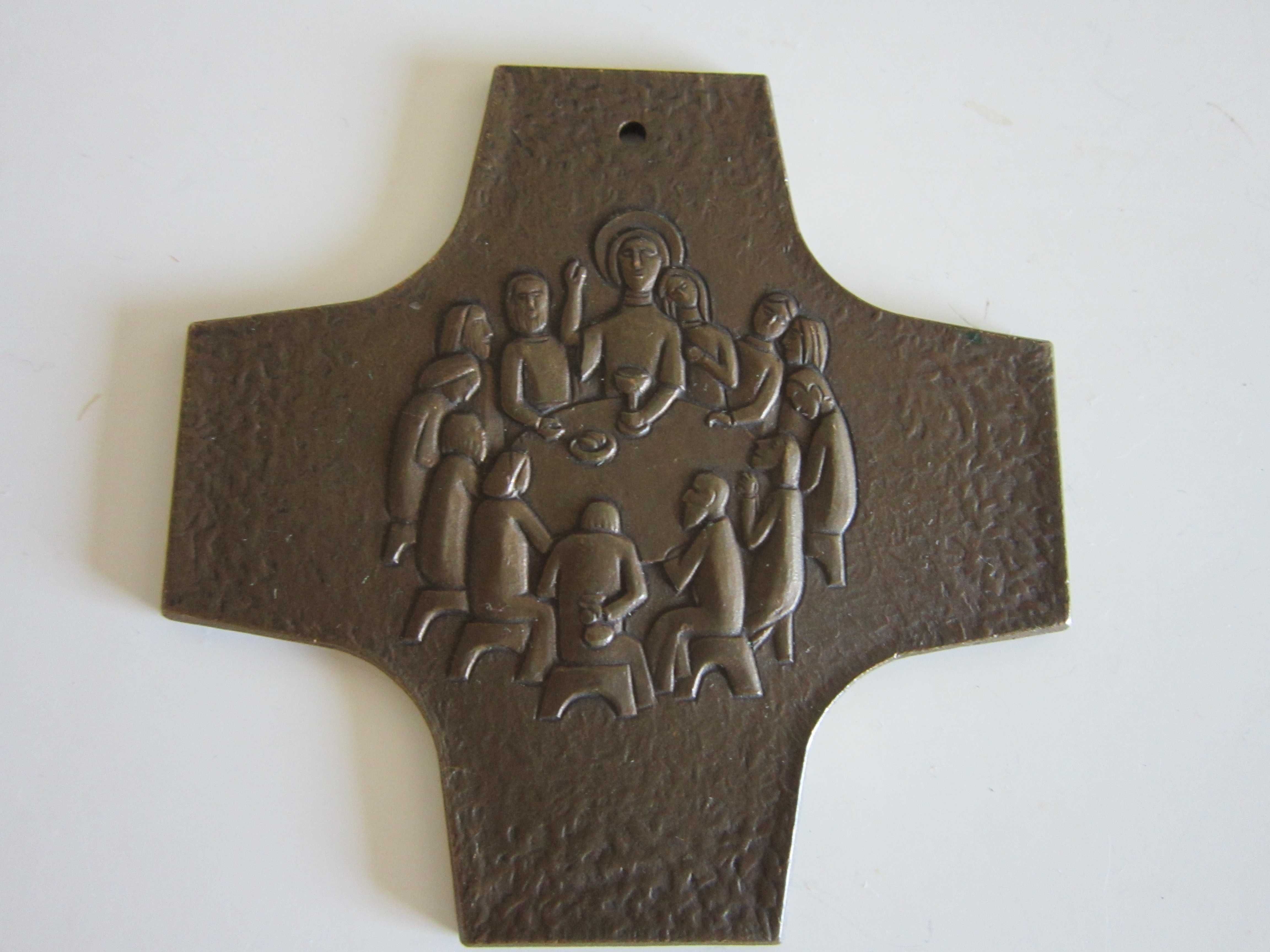 rar bronz masiv  Cina cea de taina Cruce mica, Germania anii 1970