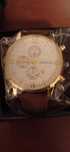 Ceas Geneva auriu quartz
