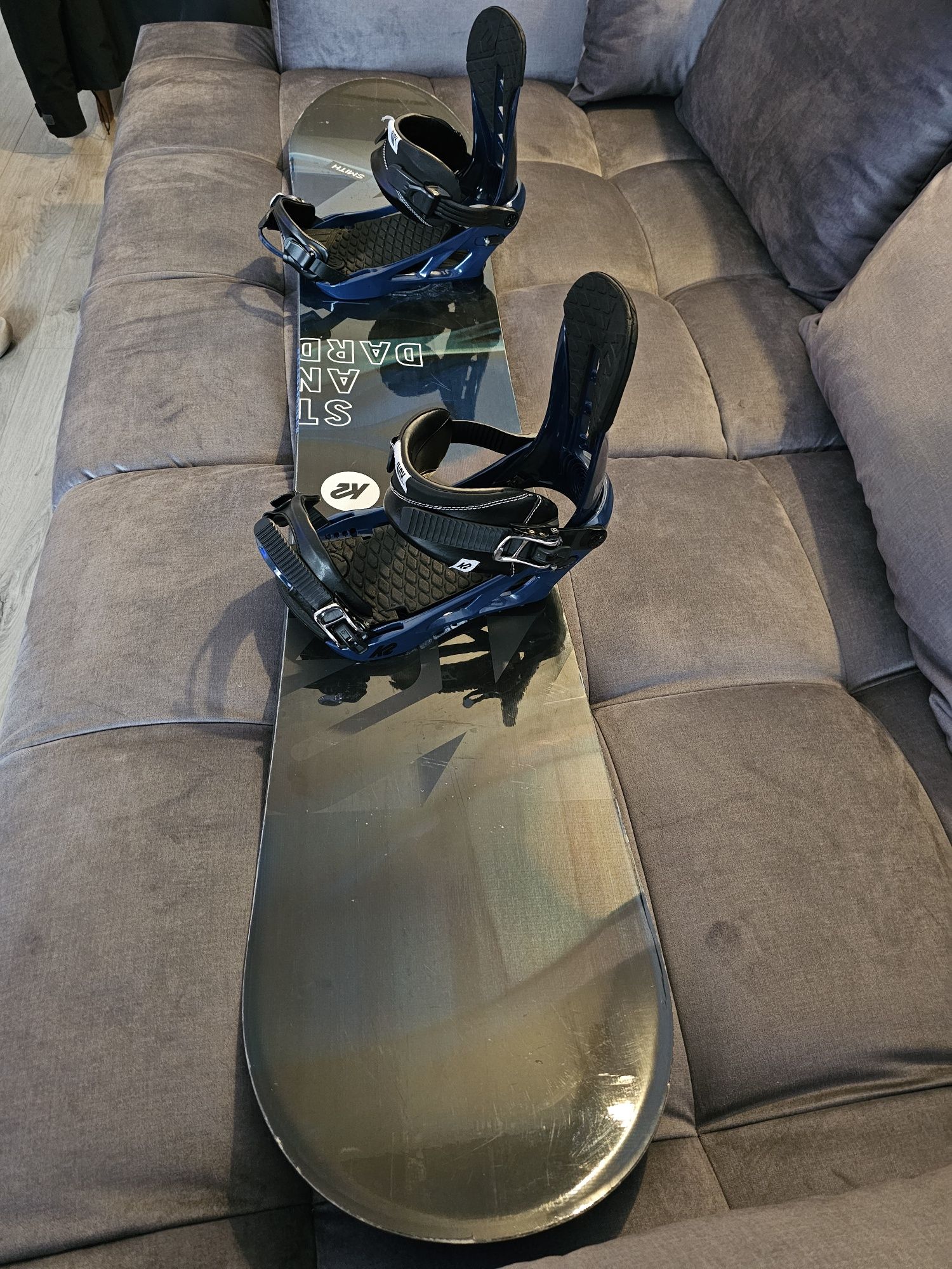 Placa snowboard K2 Standard 155 & Legaturi K2 Indy