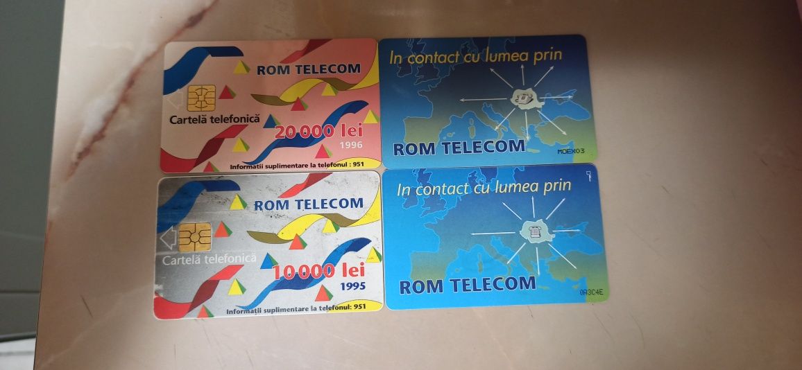 Cartela telefonică 20.000 lei 1996