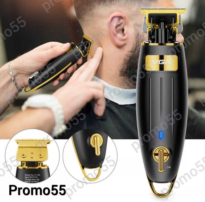 ПРОМО!Професионален тример за подстригване оформяне на коса,брада,тяло