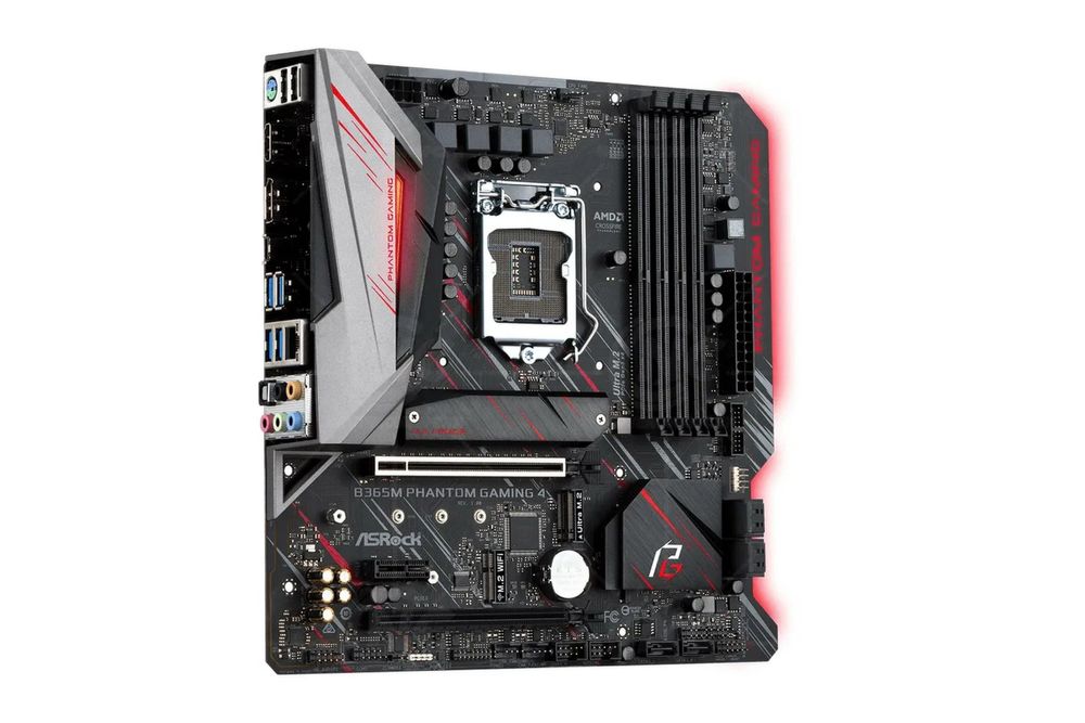 материнская плата Asrock Phantom Gaming b365m 1151v2