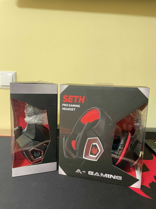 2 bucati Casti gaming cu microfon A+ Seth