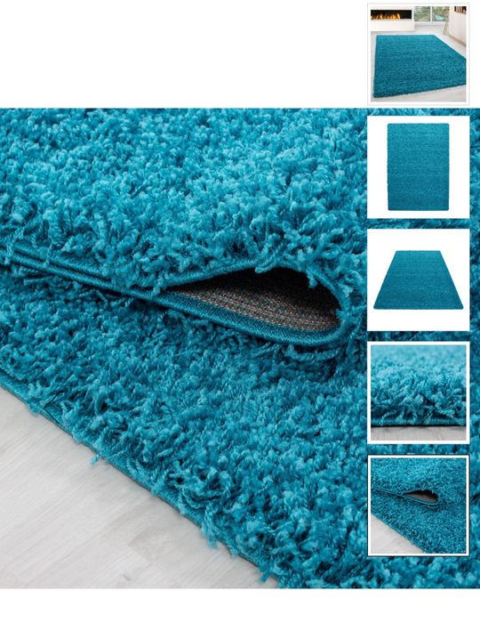 SUPER preț!!! Trei covoare turcuaz dimensiuni generoase!