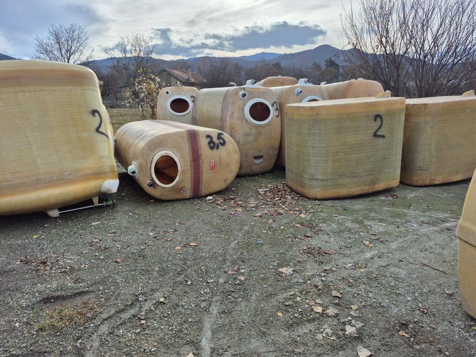 Fose septice, bazine apa fibra de sticla