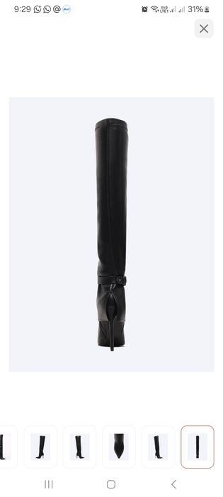 Сапоги Ботфорты VITACCI р 36(вверх можно снять)