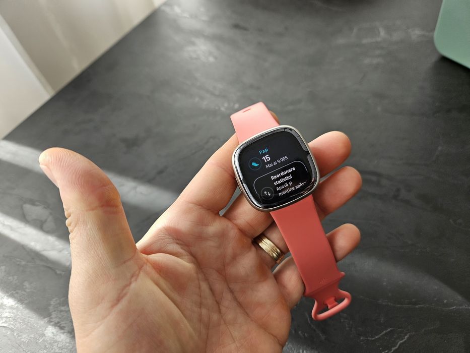 Ceas Fitbit Sense 2 GPS NFC Bluetooth, EKG, spo2 6 zile autonomie