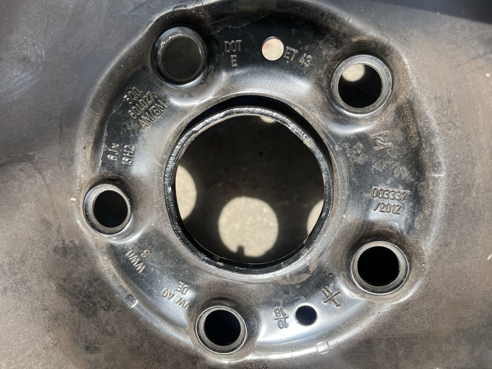 4 бр. джанти 16” с гуми 205/60/16 и тасове за VW Skoda Seat