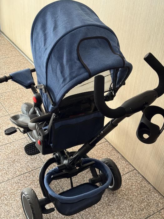 Tricicletă pliabilă cu copertina Baby Care Folding