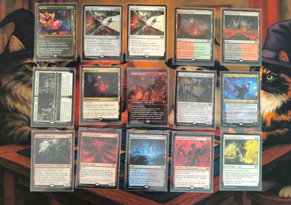 Magic: The Gathering – Duskmourn House of Horror карти (сингли)