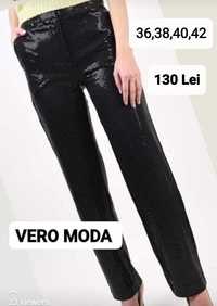 Pantaloni eleganti cu Paiete Vero Moda