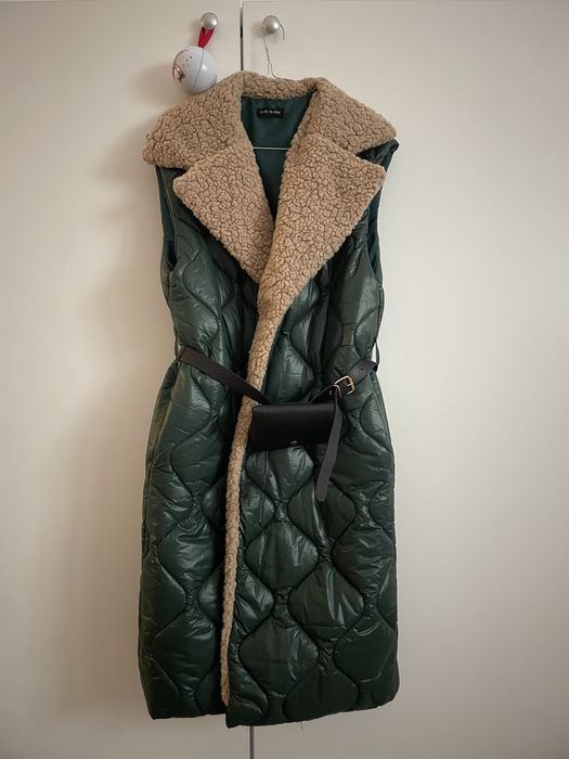 Vesta blanita/fâş, marime S