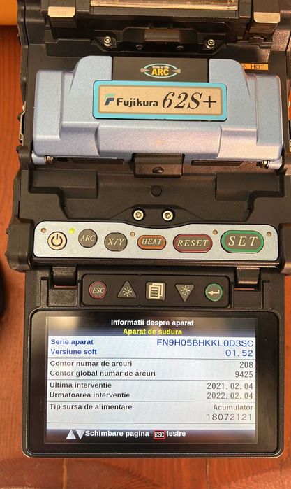 Fujikura 62S+Fusion Splicer