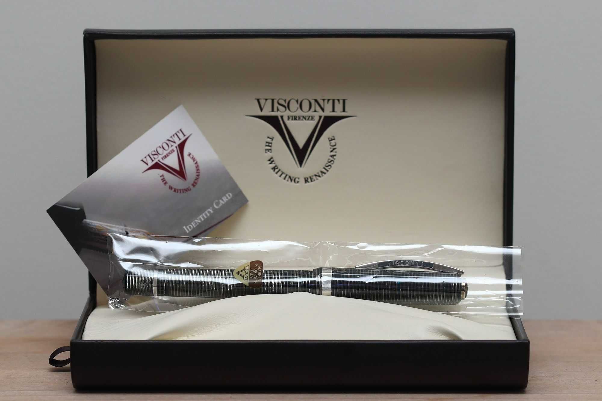 Stilou Premium Visconti Wall Street Silver Pearl - Limited Edition