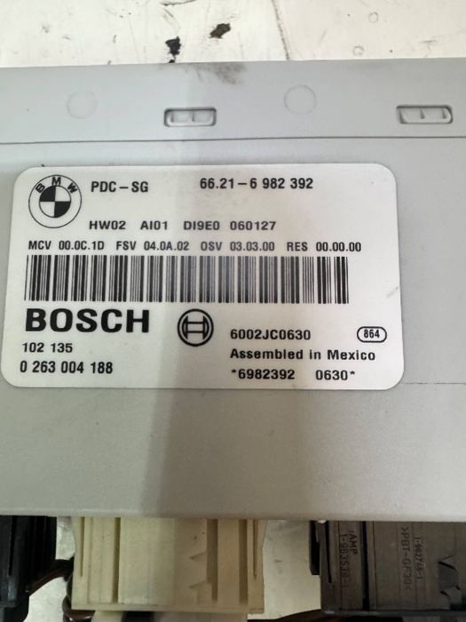 Modul calculator senzori parcare față spate BMW Seria 1 3 E87 E90