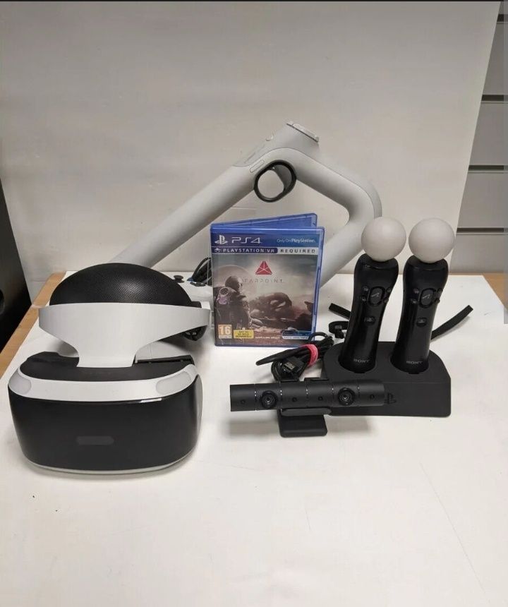Новый PS VR с автоматом и 3 играми