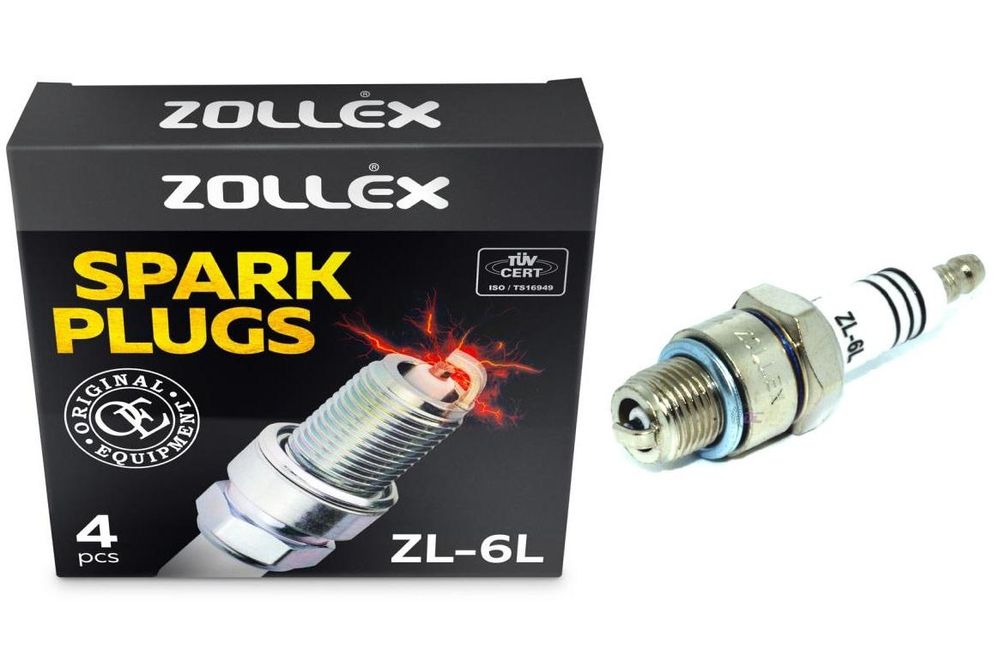 свещ запалителна къса резба 1 брой zollex  zl-6l, 02942/13112