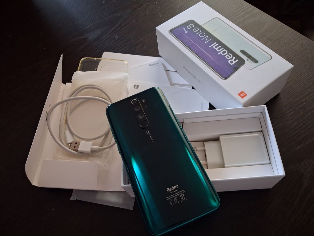 Redmi note 8 pro 6/128 gb. Идеальное состояние. Полный комплект.