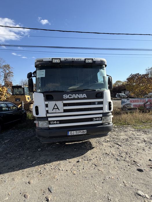 Scania 114 G  340 Transport Gunoi cu container ,VARIANTE