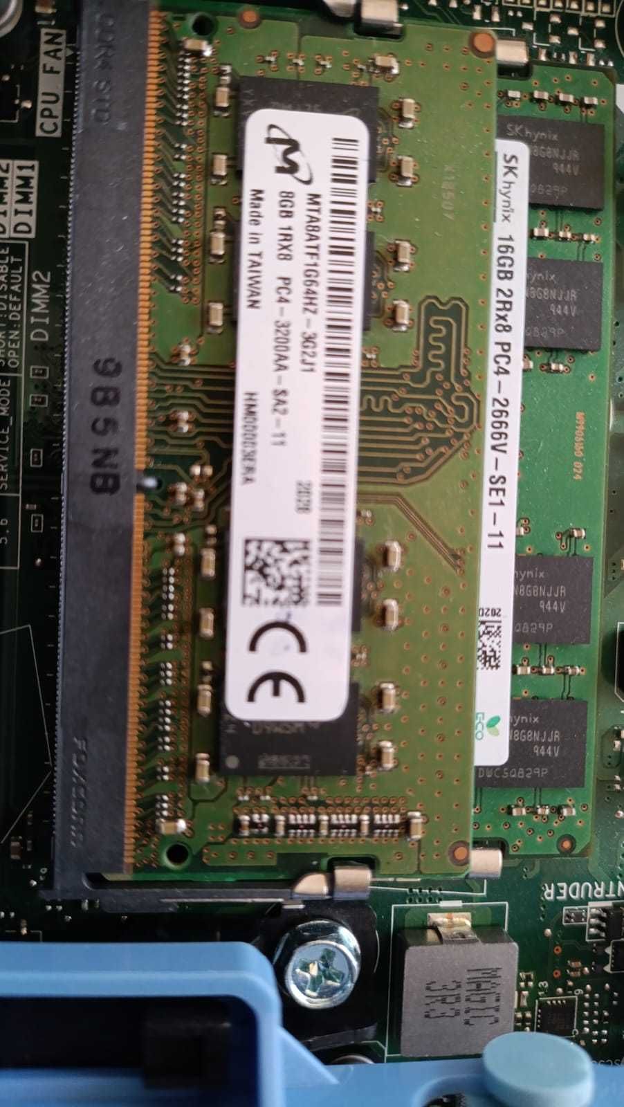 Mini PC Dell OptiPlex 5070 Micro, i5-9400T, 24 Gb Ram, 512 Gb NVMe