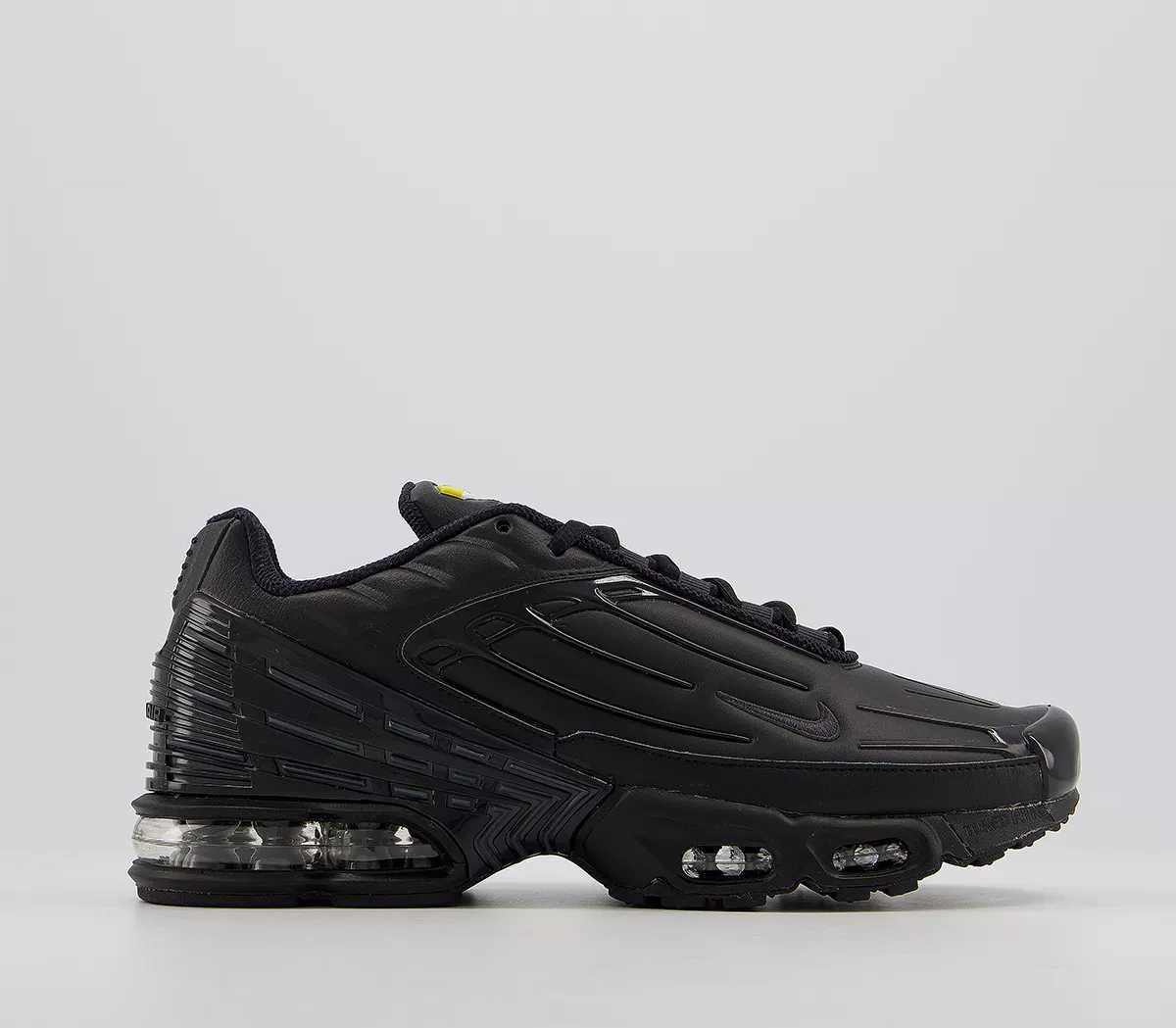 НОВО! Nike TN Air Max Plus Black Leather 3