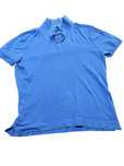 Tricou barbatesc, marimea L , culoarea albastru - transp gratuit