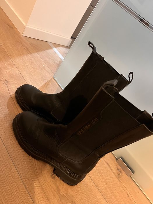 Боти, кожени Frida by Schott & Brinck