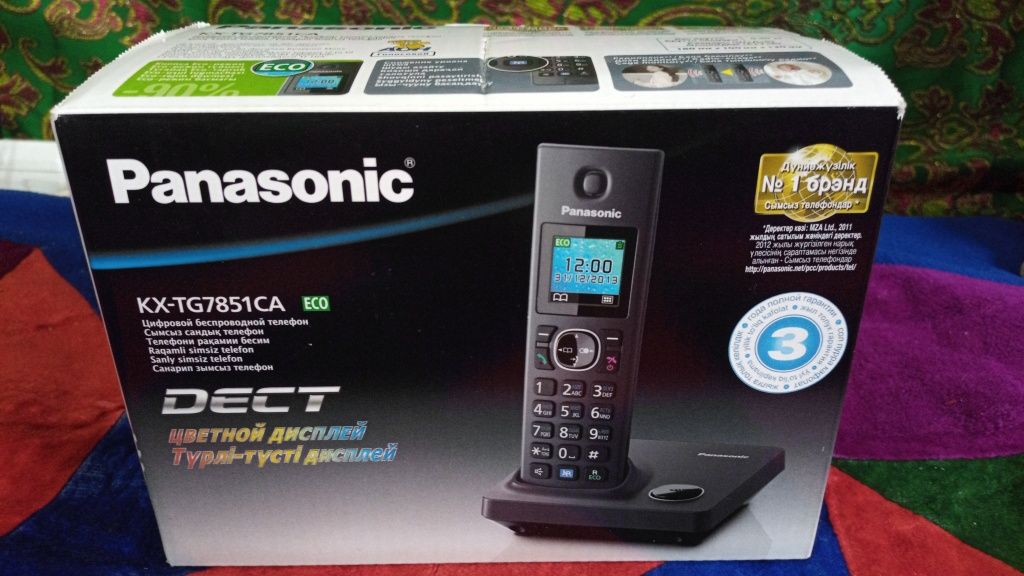 2 радиотелефона Panasonic