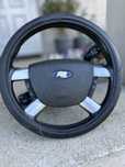 Volan +husă + comenzi + piele + ax (set complet) ford focus 2