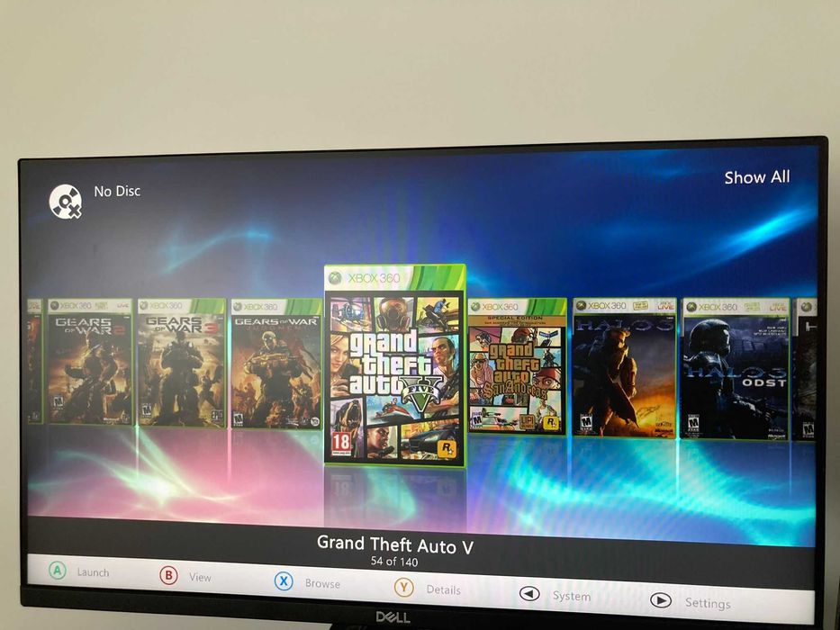 140 Jocuri - XBOX 360 500GB KINECT MODAT