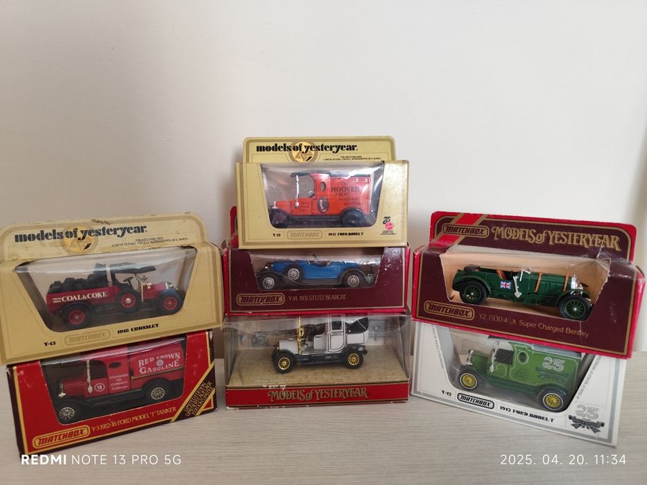 Mașinuțe Matchbox și alte din fier vintage