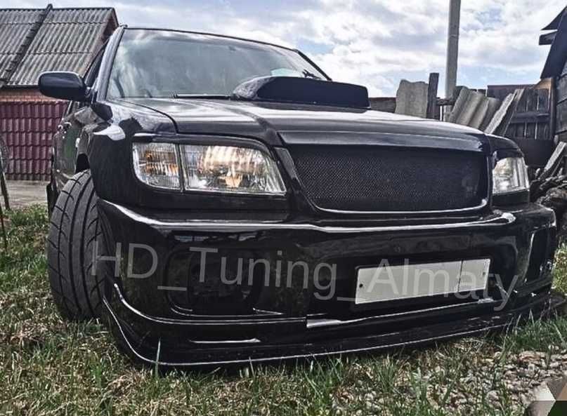 Губа Lip под передний бампер STI2m Subaru Forester SF