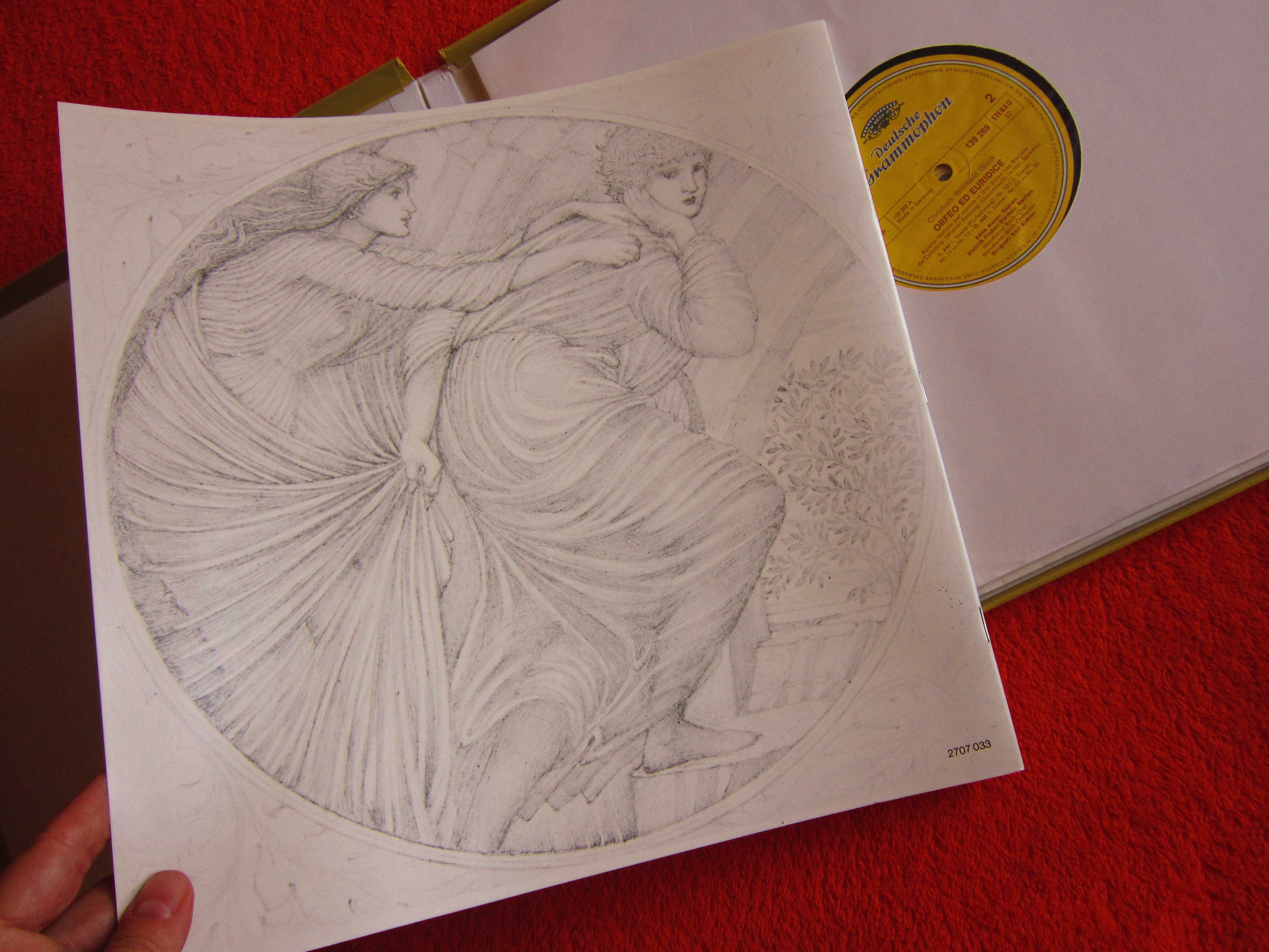 vinil Gluck -Orfeu și Euridice (originale in italiano) Karl Richter