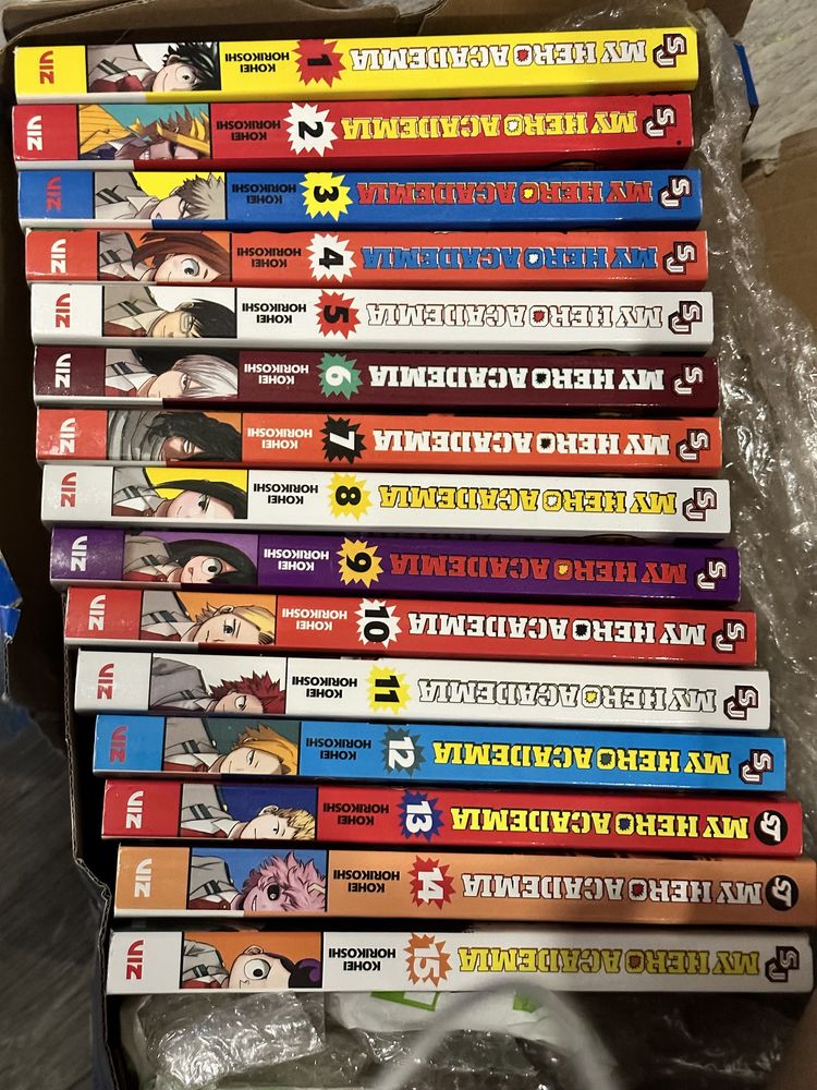 Manga ,  My Hero Academia , manga vol 1-28