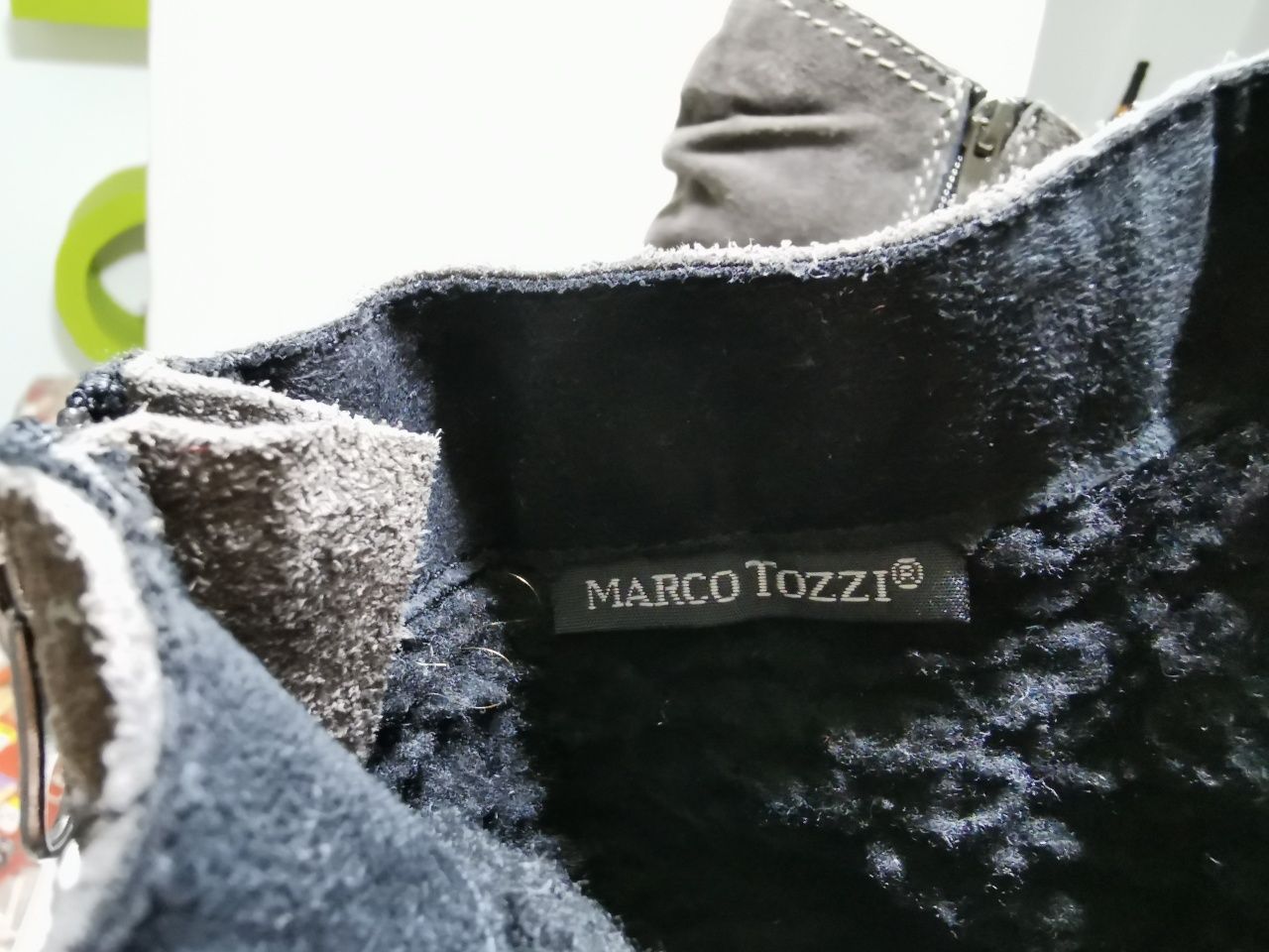 Botine Ghete dama Marco Tozzi piele nr.38 noi