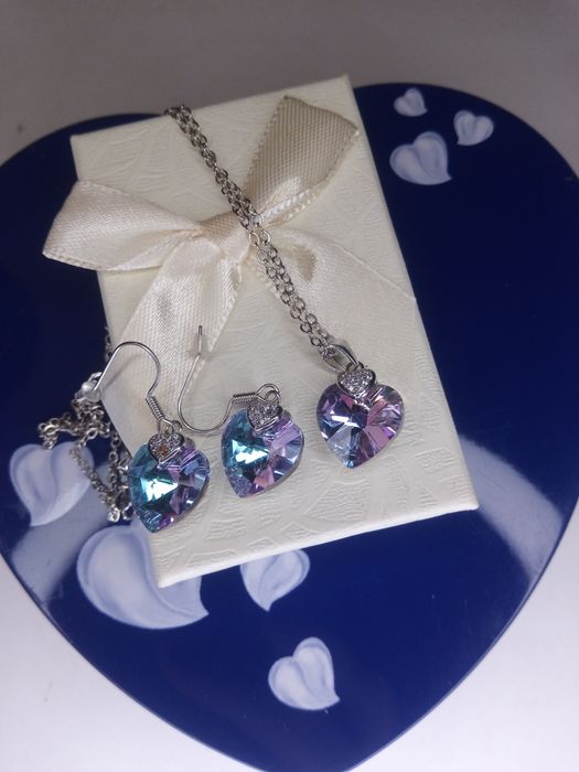 Комплект колие и обици