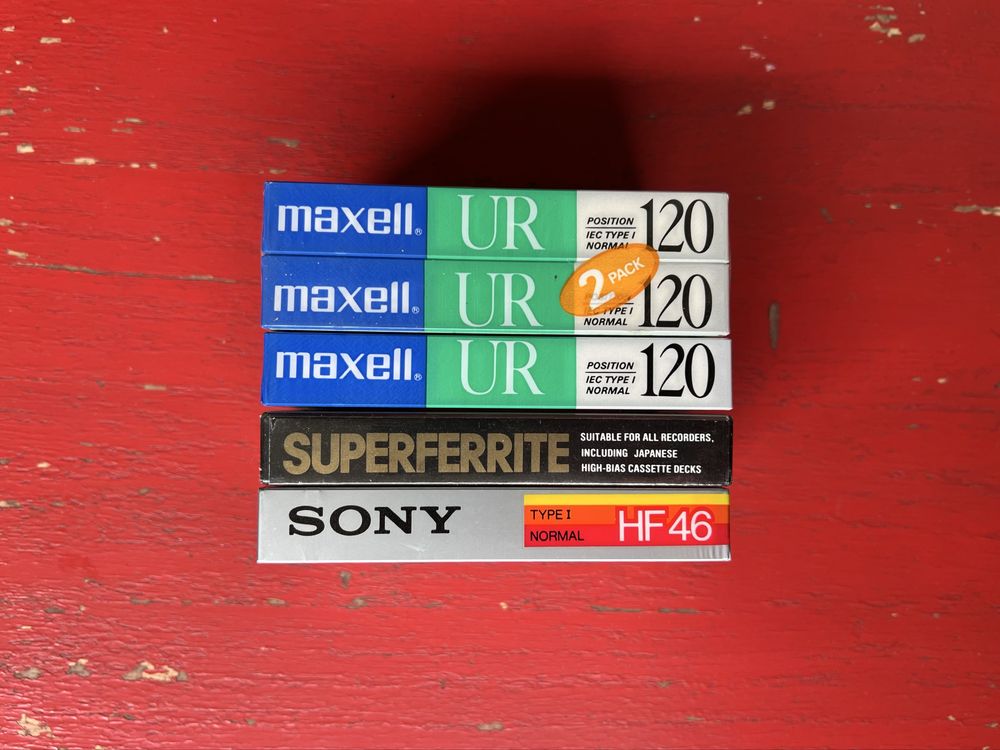Лот Аудио Касети Maxell,,Sony,Pyral Supererrite,касетки