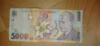 Bancnota 5000 lei Blaga 1998 seria 005A