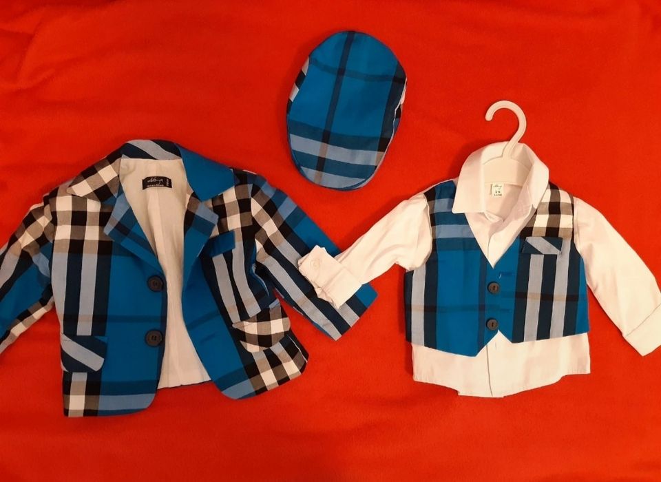 Set costum bebe băiețel