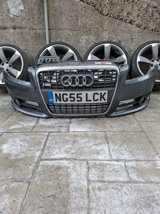 Предна S line броня за Ауди А4 Б7