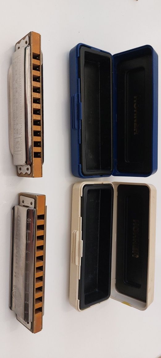 Muzicute M.Hohner Blues Harp si Marine Band