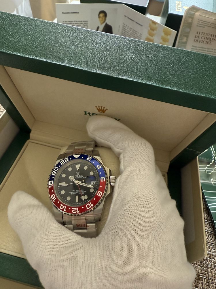 Часовник Rolex Gmt-Master || Pepsi Ролекс Гмт-Мастър Пепси