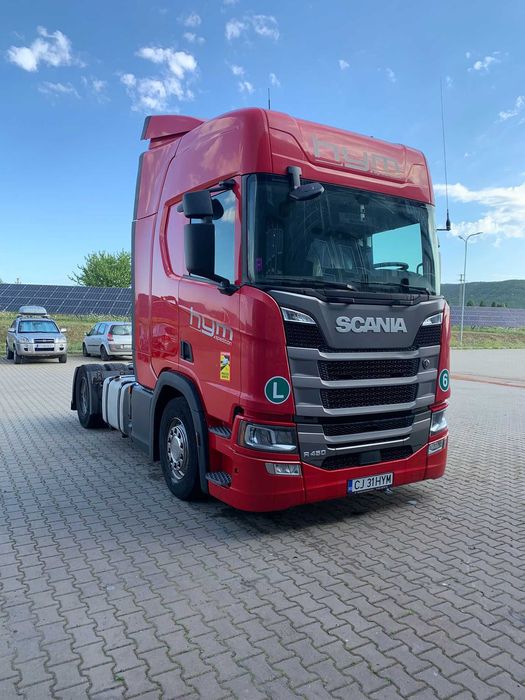 Scania R 450, AN 2018,2 rezervoare,faruri led