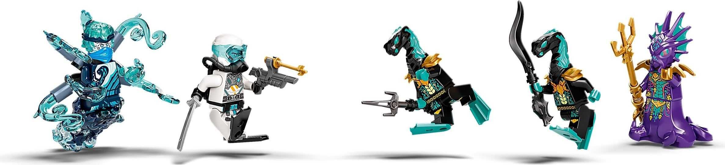 Lego NINJAGO 71754 - Dragon de apa, 737 piese si 5 figurine -NOU