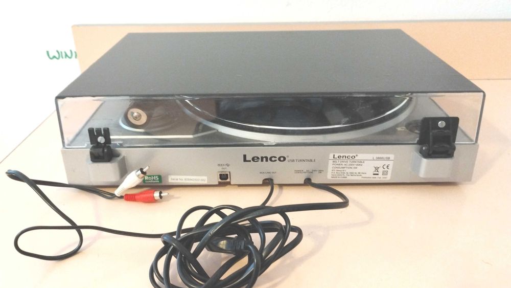 muzica pickup Lenco 3866   cu preamplif incorporat