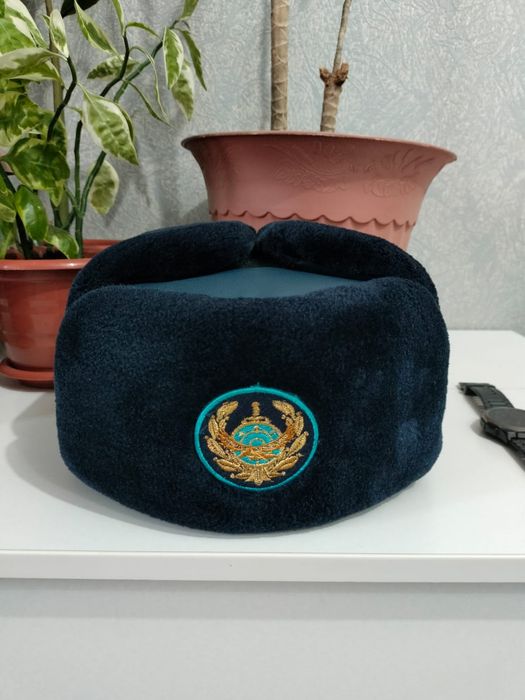 Шапка ушанка полиция 57-58