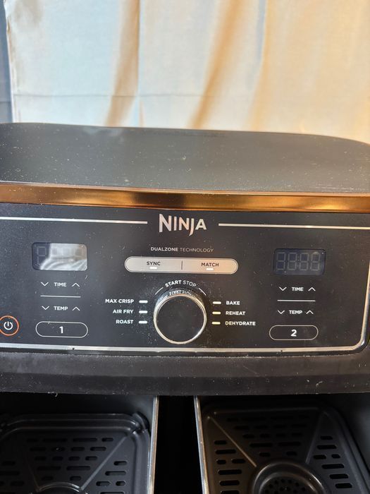 Fryer Ninja Foodi Max Dual Zone 9.5L, 6 în 1, Rame/Nero